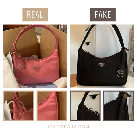 how to tell if a purse is real prada|prada real or fake.